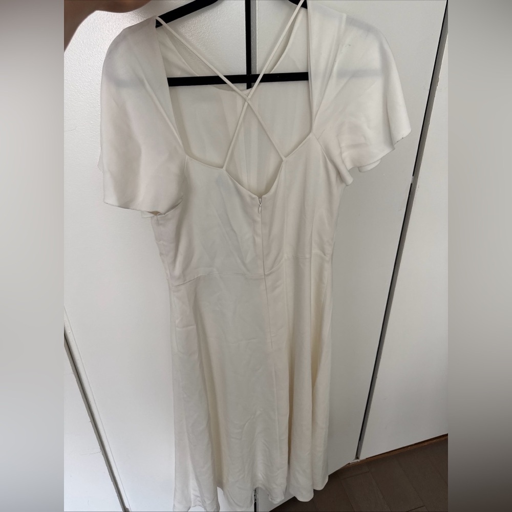 Reiss Elegant White Midi Dress - Picture 7 of 15